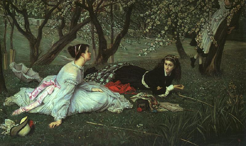 James Tissot Le Printemps (Spring) oil painting picture